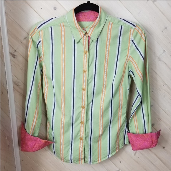 ๐ Robert Graham | Striped Button Down Shirt ๐ - Picture 3 of 5